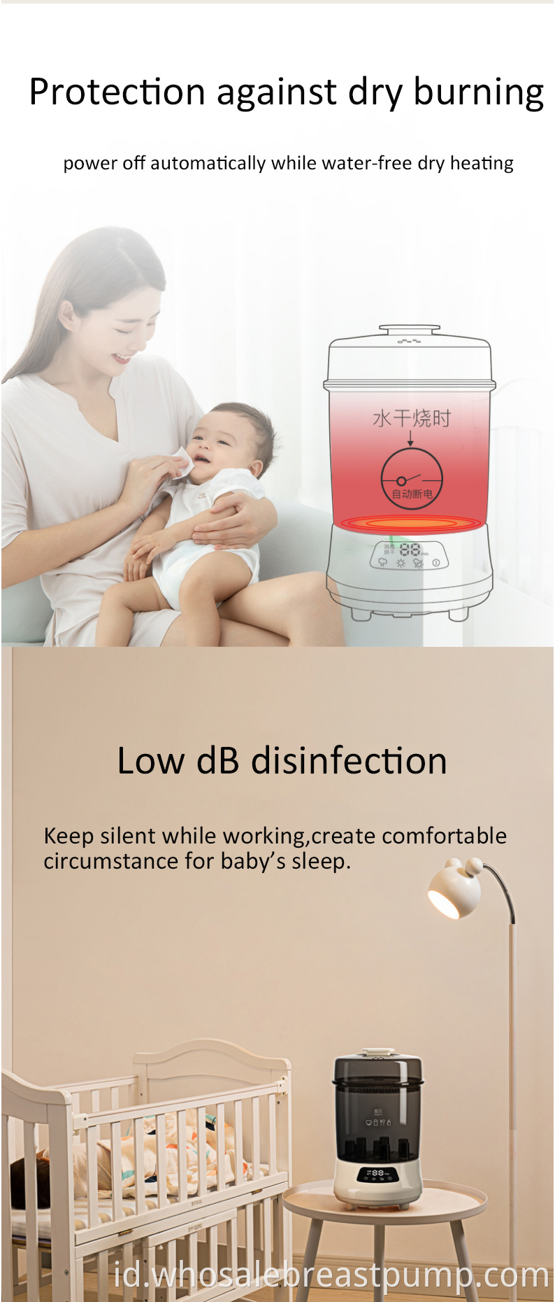 Baby Bottle Steam Sterilizer